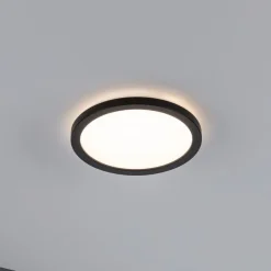 Paulmann Atria Shine Panel on/off sort 830 Ø19cm