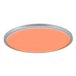 Paulmann Atria Shine Panel dæmpet krom RGBW Ø42cm