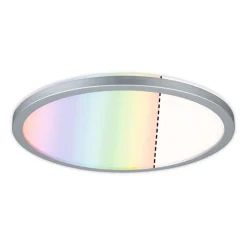 Paulmann Atria Shine Panel dæmpet krom RGBW Ø29cm