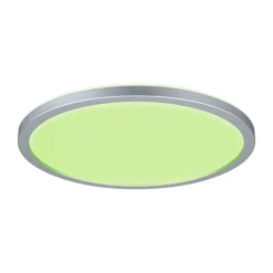 Paulmann Atria Shine Panel dæmpet krom RGBW Ø29cm