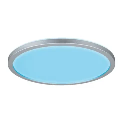 Paulmann Atria Shine Panel dæmpet krom RGBW Ø29cm