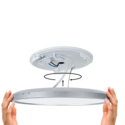 Paulmann Atria Shine Panel on/off krom 830 Ø19cm