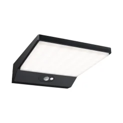 Paulmann LED solcelle-væglampe Ronas, sensor, dybde 25