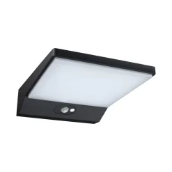 Paulmann LED solcelle-væglampe Ronas, sensor, dybde 25