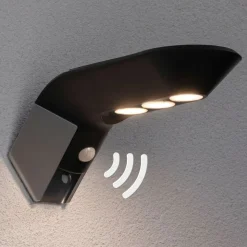 Paulmann LED-væglampe med solcelle Soley antracit