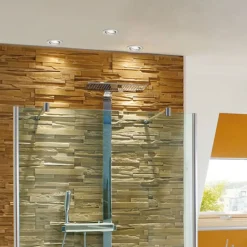 Paulmann Nova indbygningsspot IP65 rund, drejbar, hvid