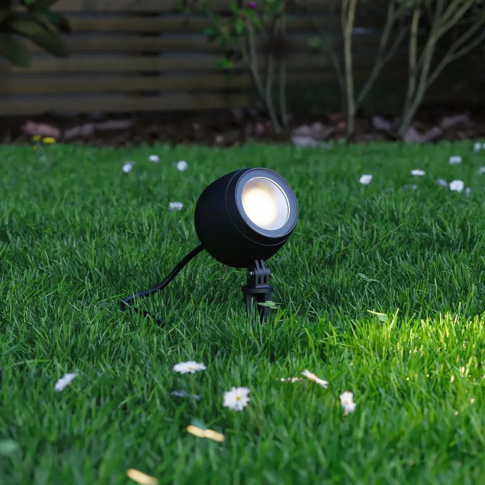 Paulmann Smart LED jordspydspot Kikolo, CCT, antracit, IP65