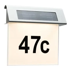 Paulmann Solar husnummerlampe med LED, IP44