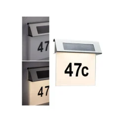 Paulmann Solar husnummerlampe med LED, IP44