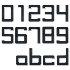 Paulmann solcelledrevet LED-husnummer 4