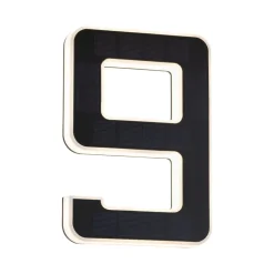 Paulmann solcelledrevet LED-husnummer 9