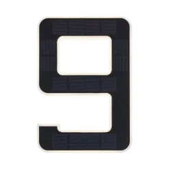 Paulmann solcelledrevet LED-husnummer 9