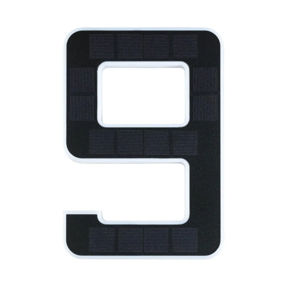 Paulmann solcelledrevet LED-husnummer 9