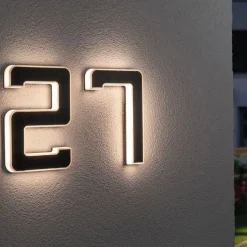 Paulmann solcelledrevet LED-husnummer 5