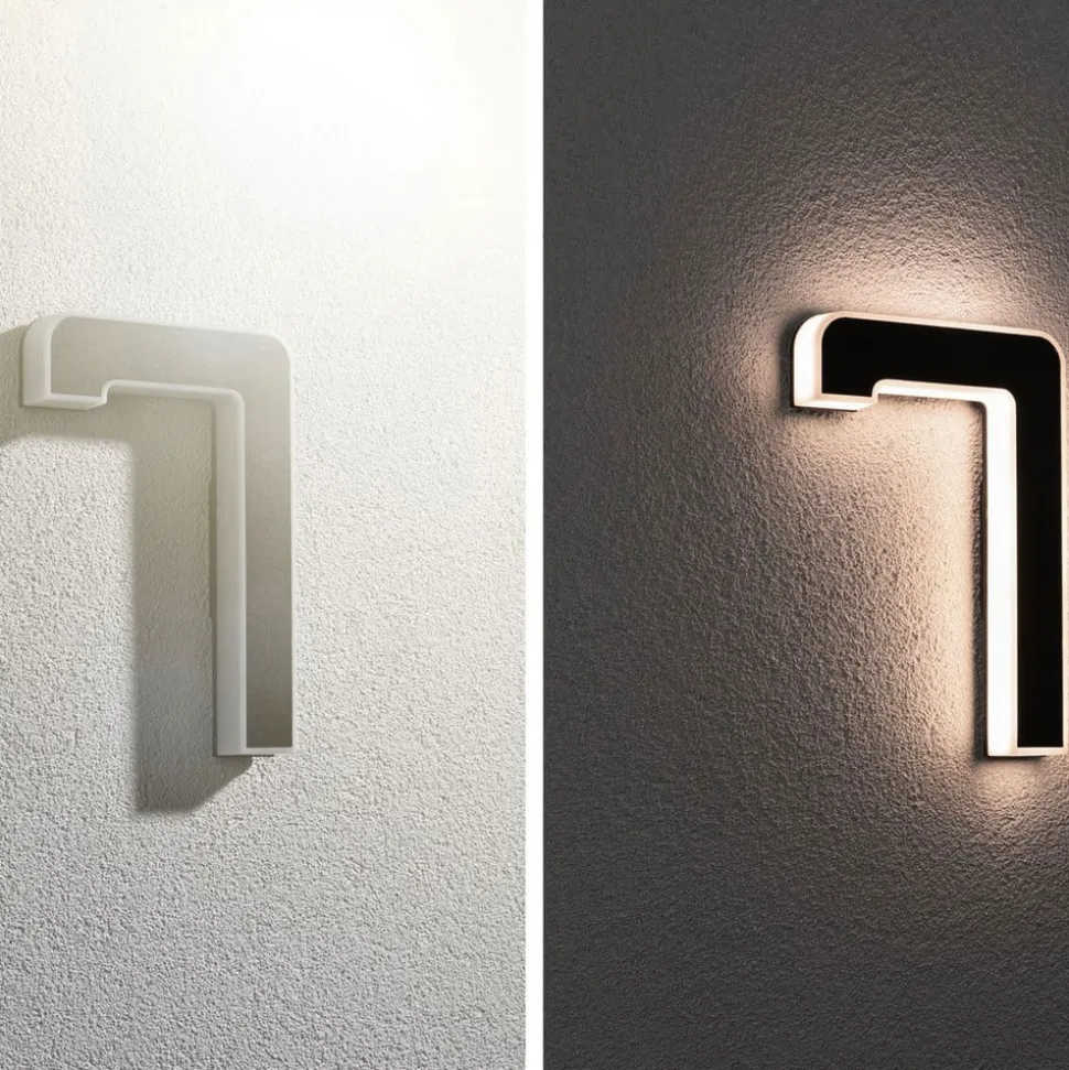 Paulmann solcelledrevet LED-husnummer 7