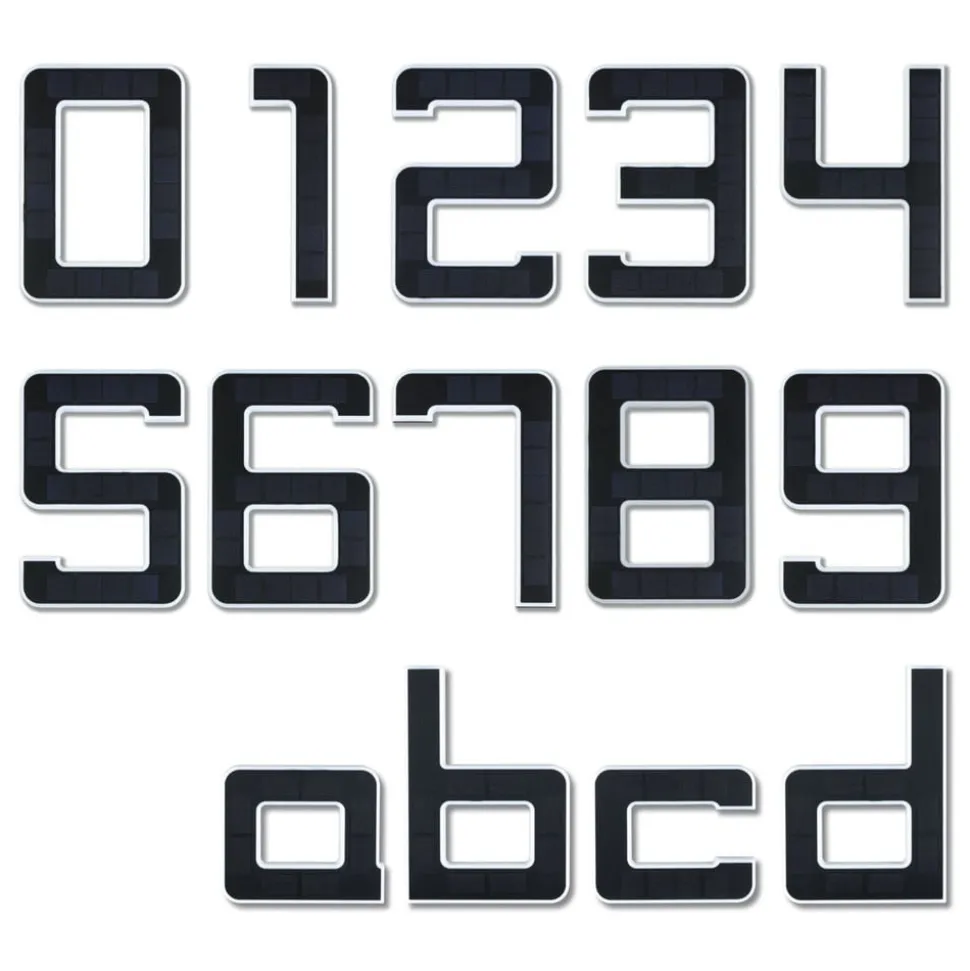 Paulmann solcelledrevet LED-husnummer 7