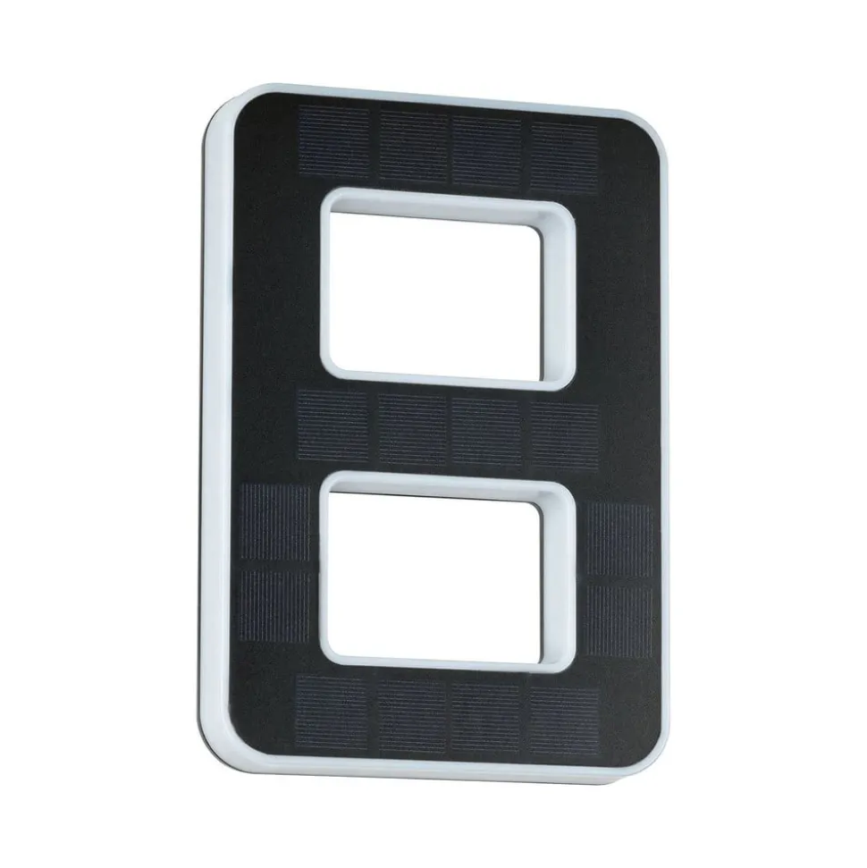 Paulmann solcelledrevet LED-husnummer 8