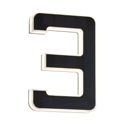 Paulmann solcelledrevet LED-husnummer 3