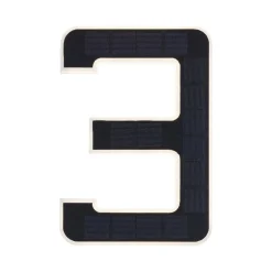 Paulmann solcelledrevet LED-husnummer 3