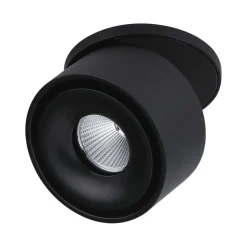 Paulmann Spircle LED indbygningslampe, mat sort