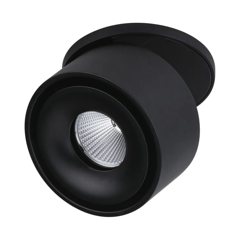 Paulmann Spircle LED indbygningslampe, mat sort
