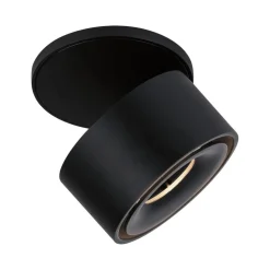 Paulmann Spircle LED indbygningslampe, mat sort