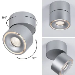 Paulmann Spircle LED-downlight, mat krom