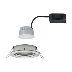 Paulmann spot Nova Coin rund, vippelig, jern