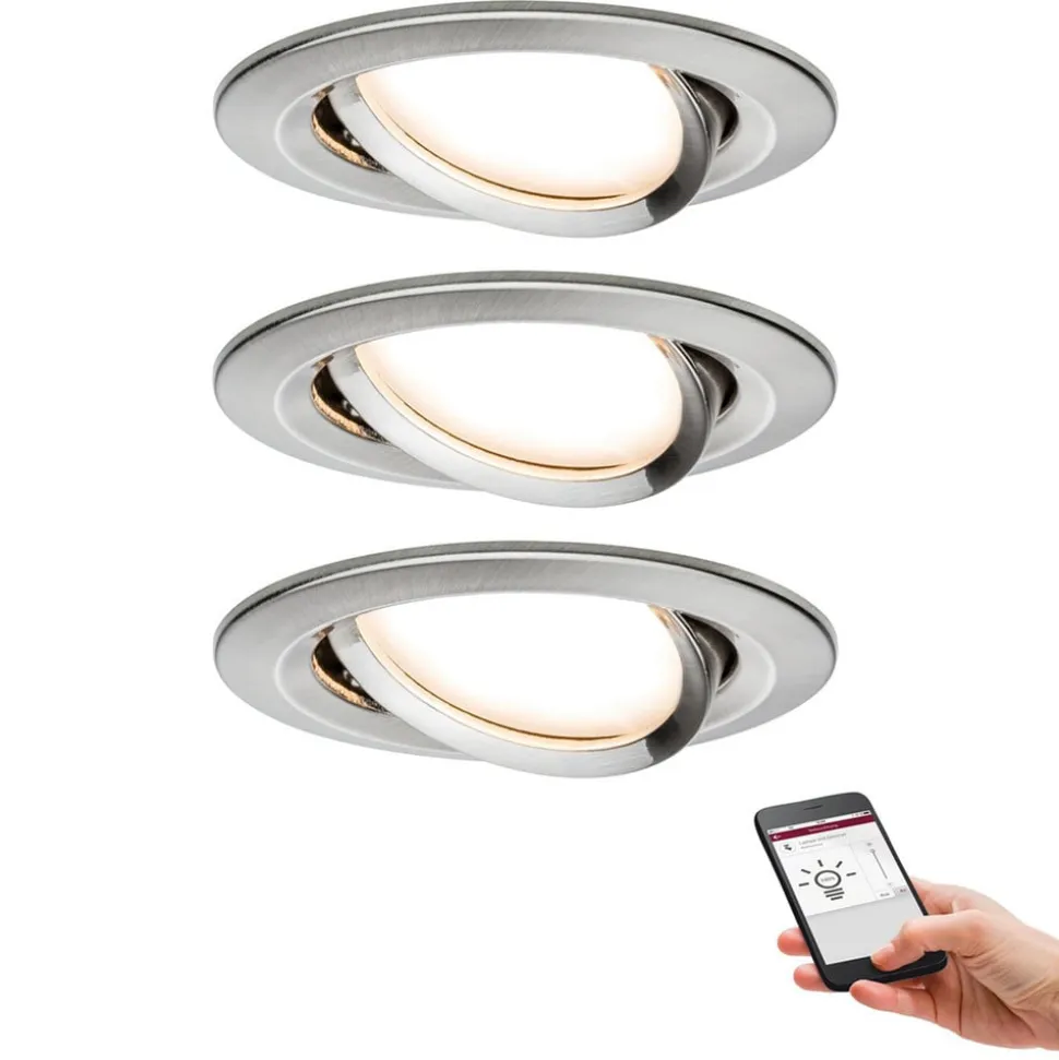 Paulmann Spot Nova Plus, 3 stk, 2.700 K