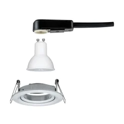 Paulmann Spot Nova rund, drejelig/dæmpbar, aluminium