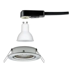 Paulmann Spot Nova rund, drejelig/dæmpbar, jern