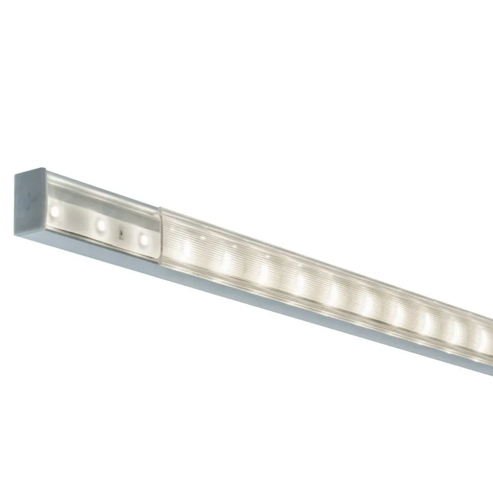 Paulmann Square Profil alu satineret diffusor, 2 m