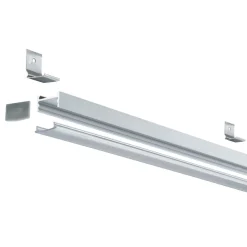 Paulmann Square Profil alu satineret diffusor, 2 m