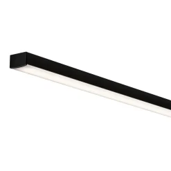 Paulmann Square Profil, sort, hvid diffusor, 2 m