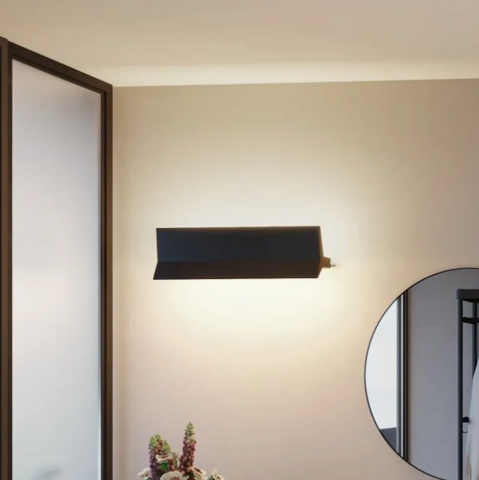 Paulmann Stine LED wallwasher 3-trins dæmp, sort