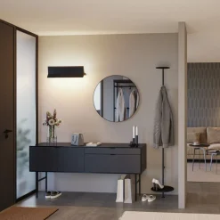 Paulmann Stine LED wallwasher 3-trins dæmp, sort