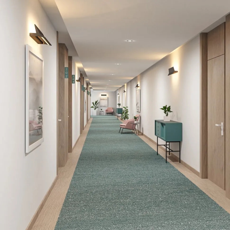 Paulmann Stine LED wallwasher 3-trins dæmp, sort