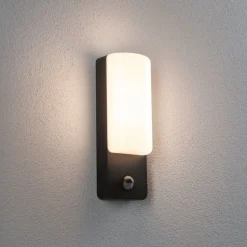 Paulmann udendørs LED-væglampe Bonnie, aluminium, 2200/3000K, sensor