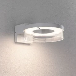 Paulmann udendørs LED-væglampe Capera hvidt metal IP44
