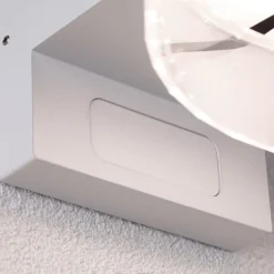 Paulmann udendørs LED-væglampe Capera hvidt metal IP44