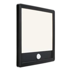 Paulmann udendørs LED-væglampe Lamina, sort, sensor, IP44