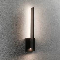 Paulmann udendørs LED-væglampe Levka, antracit, 49 cm aluminium IP44
