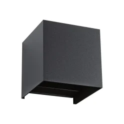 Paulmann udendørs LED-væglampe Cybo, RGBW, 10 cm, antracit