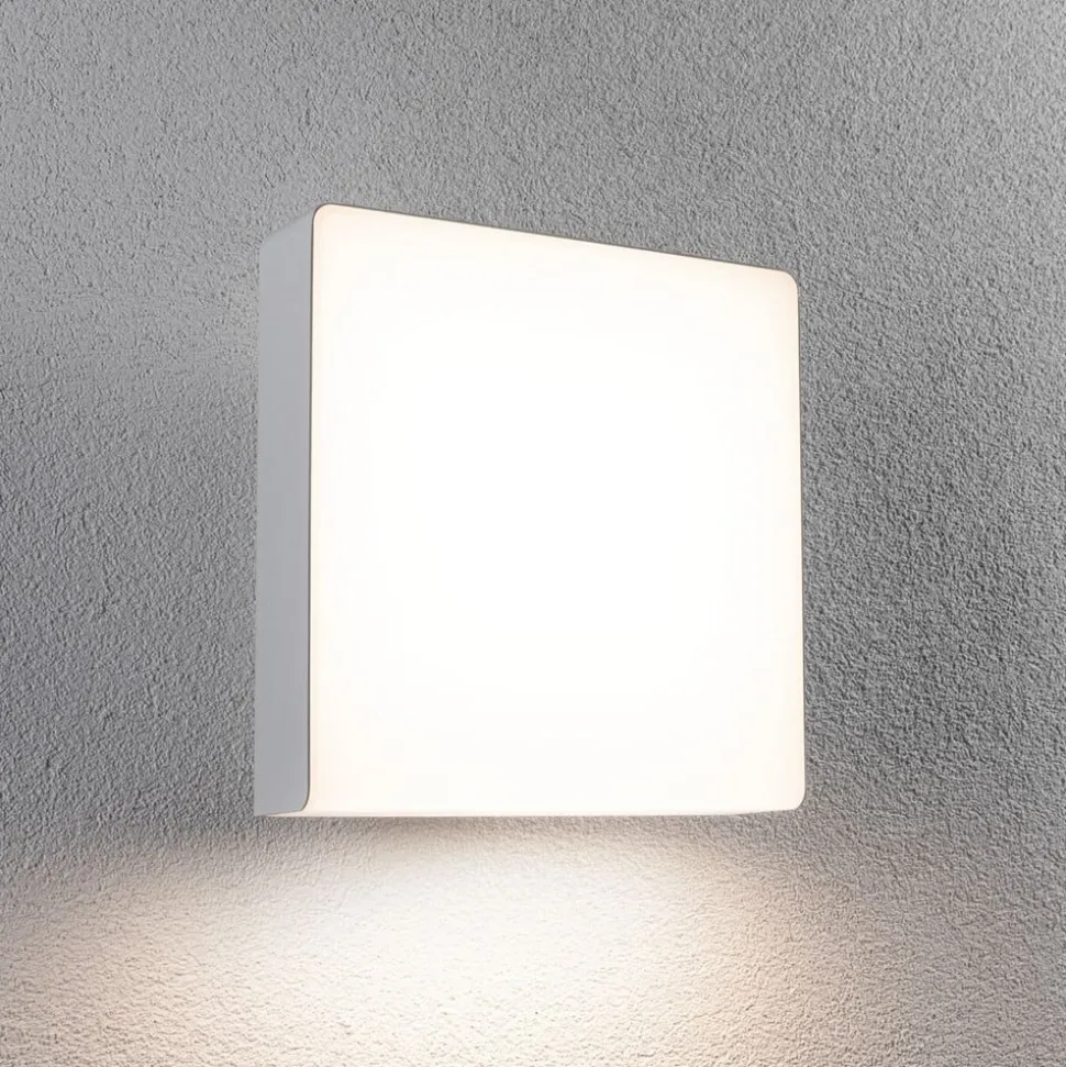 Paulmann udendørs LED-væglampe Azalena, sensor, hvid