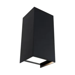 Paulmann udendørs LED-væglampe Flame, 22 cm, antracit, op/ned