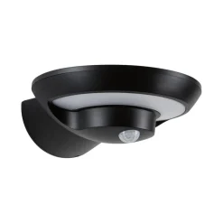 Paulmann udendørs LED-væglampe Bordola, sensor, antracit