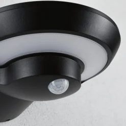 Paulmann udendørs LED-væglampe Bordola, sensor, antracit