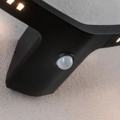 Paulmann udendørs LED-væglampe Alara, antracit, IP44