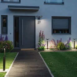 Paulmann udendørs LED-væglampe Alara, antracit, IP44