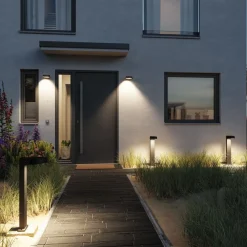 Paulmann udendørs LED-væglampe Capea Grand antracit 16 cm IP44